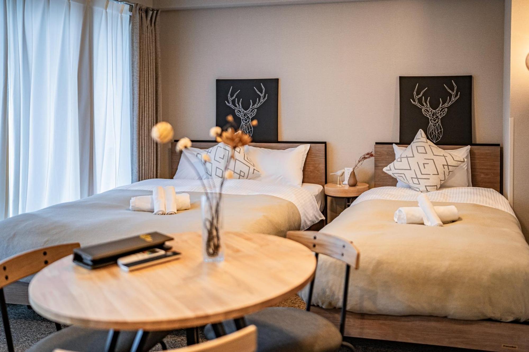 Apartment Hotel 11 Umeda Kamiyama 大阪 客房 照片