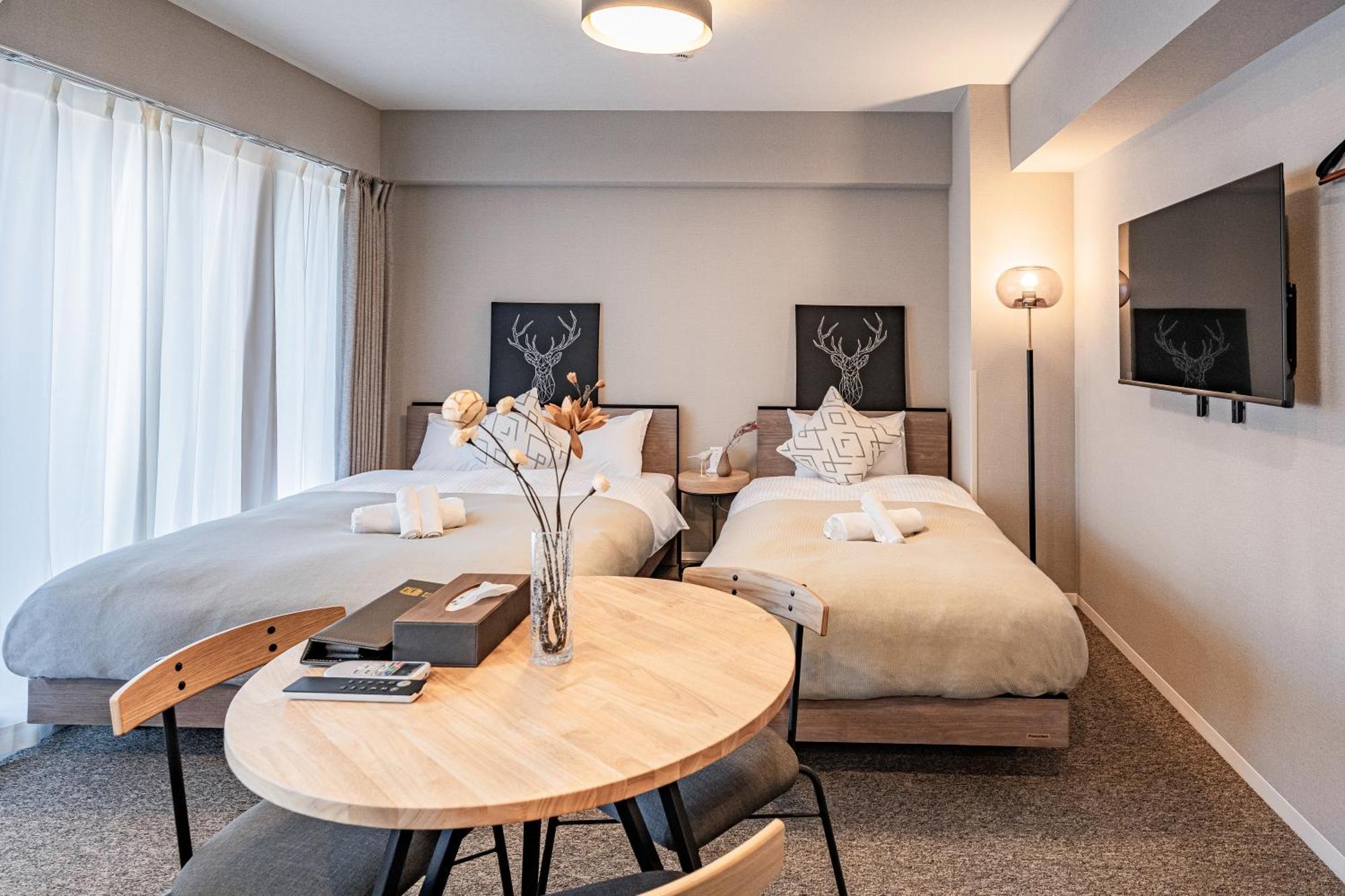 Apartment Hotel 11 Umeda Kamiyama 大阪 客房 照片